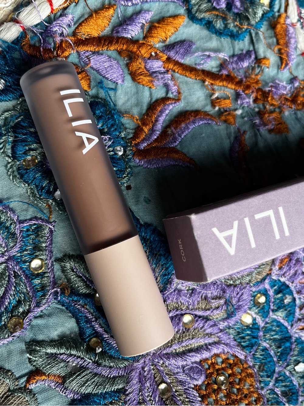 ILIA matte eye tint in Cork — Warm Brown Shade